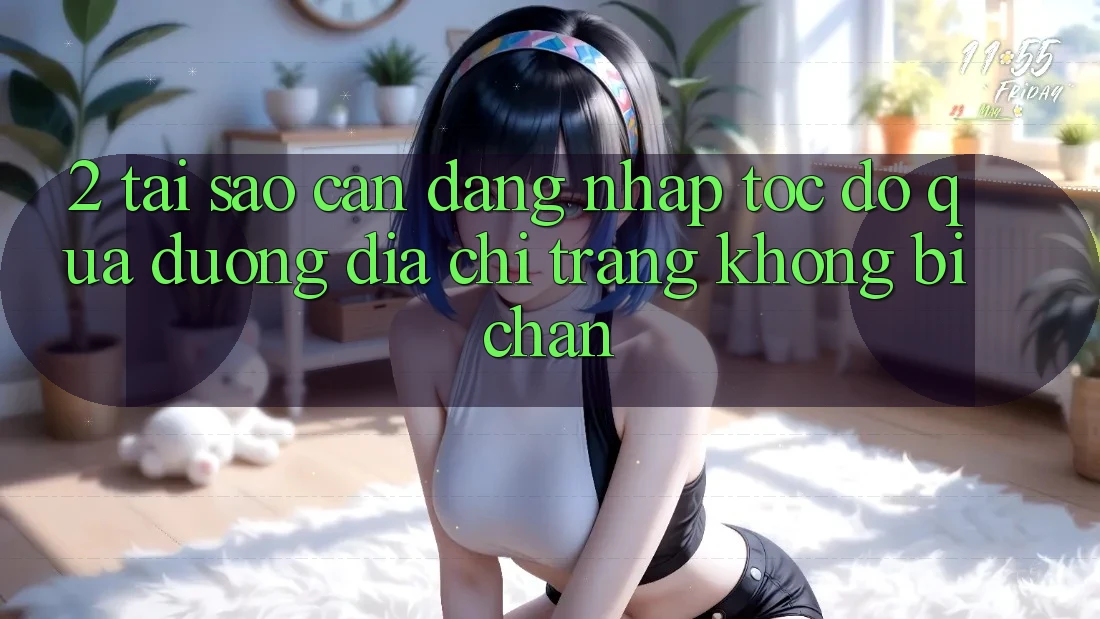 2. Tại Sao Cần Đăng Nhập Tốc độ Qua Đường Địa chỉ trang Không Bị Chặn?