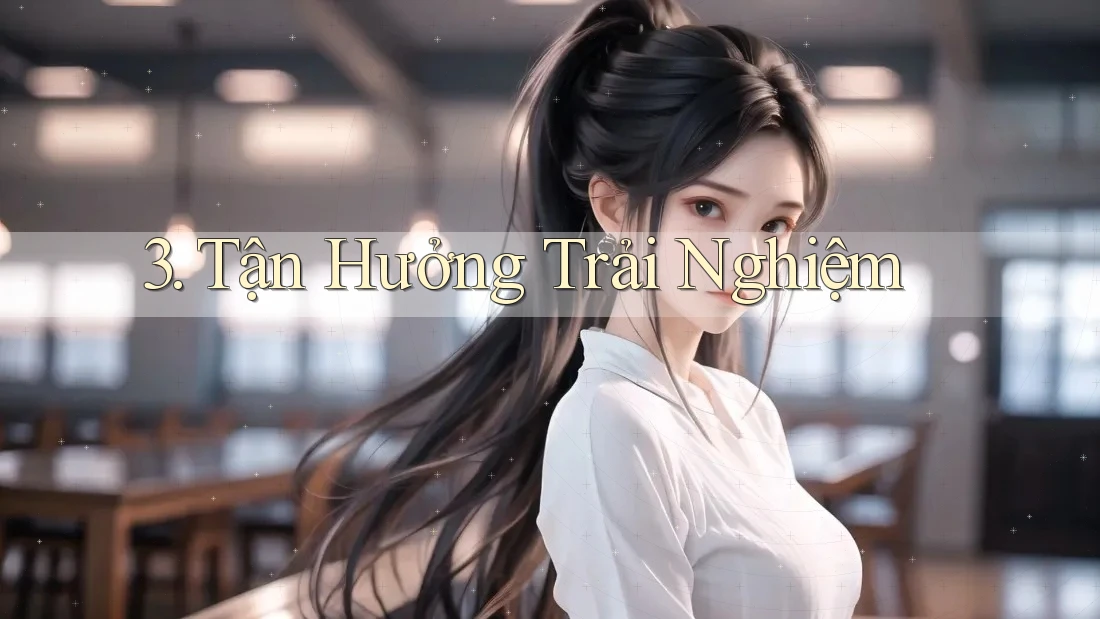 3. Tận Hưởng Trải Nghiệm 3. Tận Hưởng Trải Nghiệm