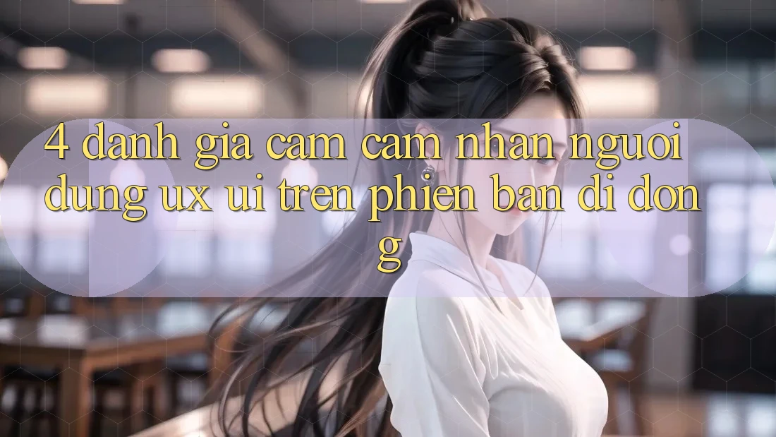 4. Đánh Giá Cảm cảm nhận Người dùng (UX/UI) Trên Phiên Bản Di Động