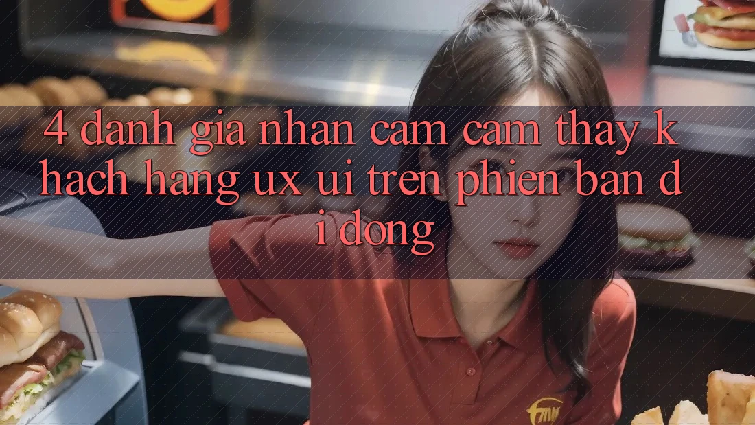 4. Đánh Giá Nhận cảm cảm thấy Khách hàng (UX/UI) Trên Phiên Bản Di Động