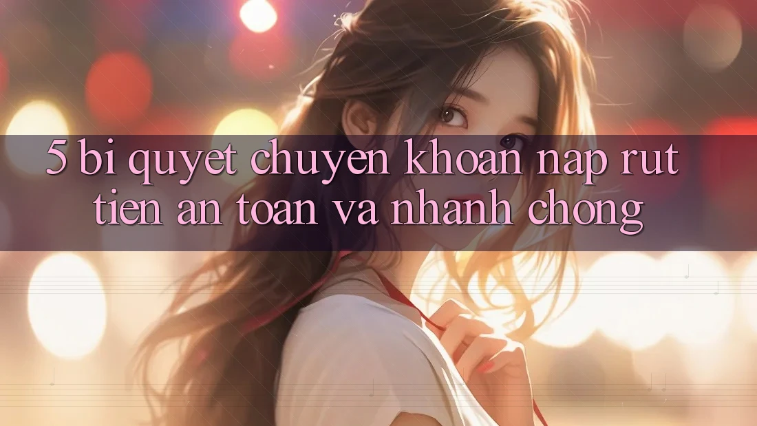 5. Bí Quyết Chuyển khoản Nạp - Rút Tiền An Toàn Và Nhanh Chóng
