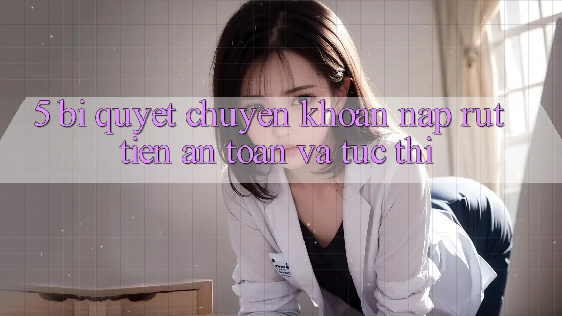 5. Bí Quyết Chuyển khoản Nạp - Rút Tiền An Toàn Và Tức thì