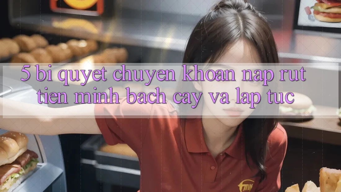 5. Bí Quyết Chuyển khoản Nạp - Rút Tiền Minh bạch cậy Và Lập tức