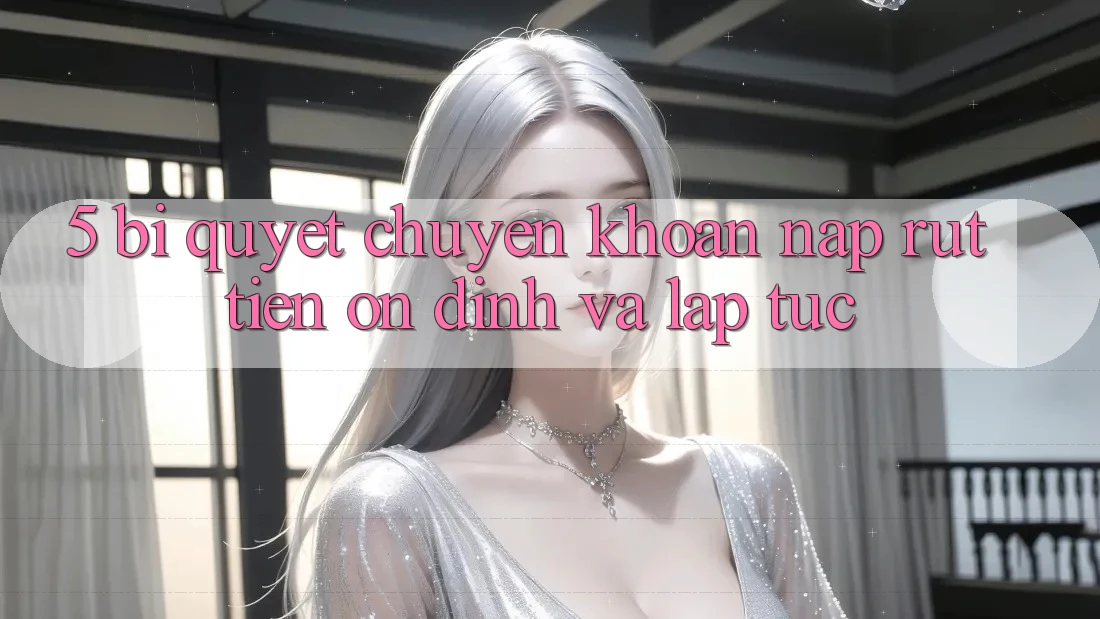 5. Bí Quyết Chuyển khoản Nạp - Rút Tiền Ổn định Và Lập tức