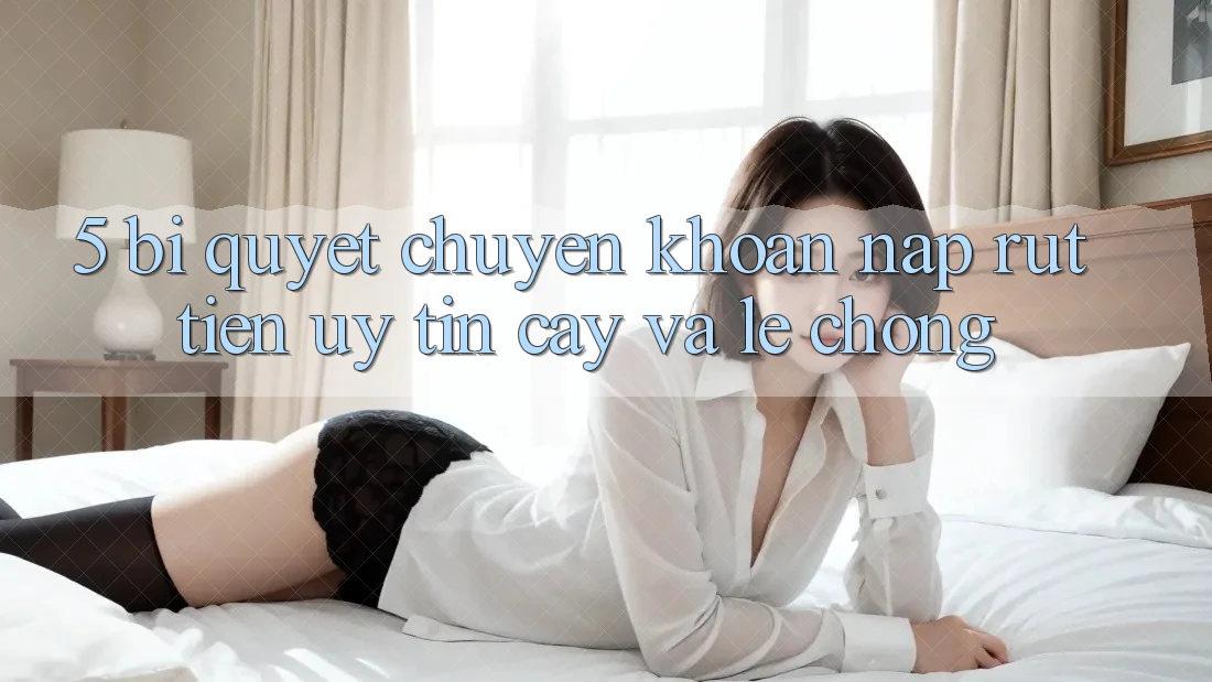 5. Bí Quyết Chuyển khoản Nạp - Rút Tiền Uy tín cậy Và Lẹ Chóng