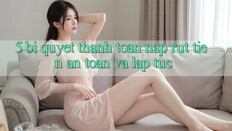 5. Bí Quyết Thanh toán Nạp - Rút Tiền An Toàn Và Lập tức