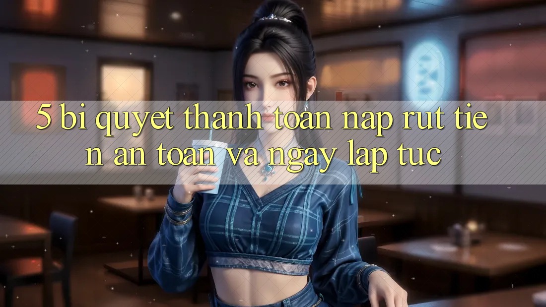 5. Bí Quyết Thanh toán Nạp - Rút Tiền An Toàn Và Ngay lập tức