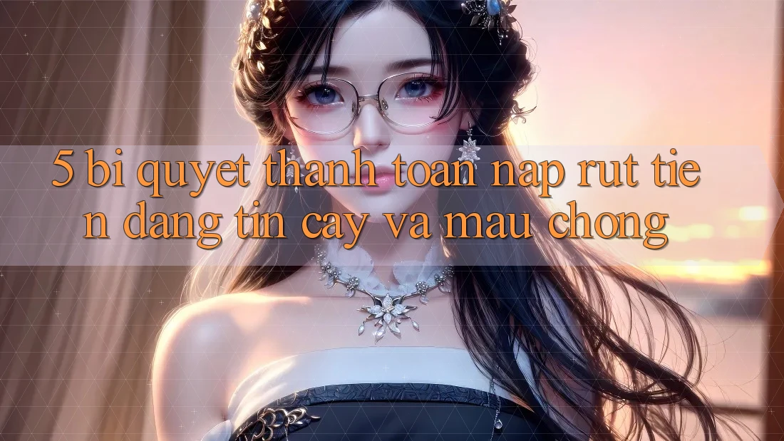 5. Bí Quyết Thanh toán Nạp - Rút Tiền Đáng tin cậy Và Mau Chóng