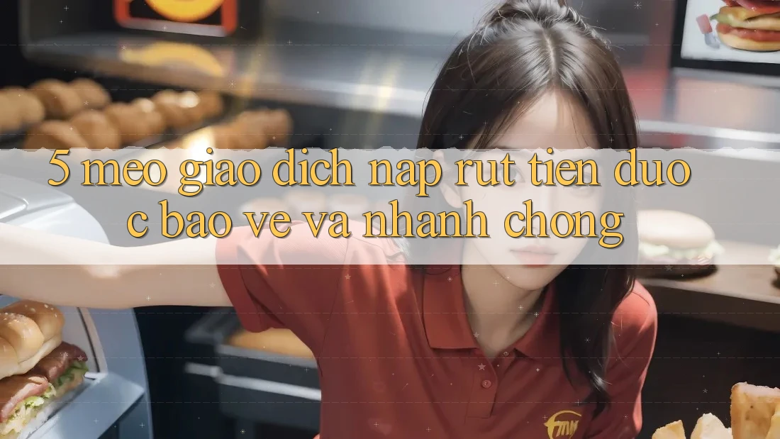 5. Mẹo Giao Dịch Nạp - Rút Tiền Được bảo vệ Và Nhanh chóng