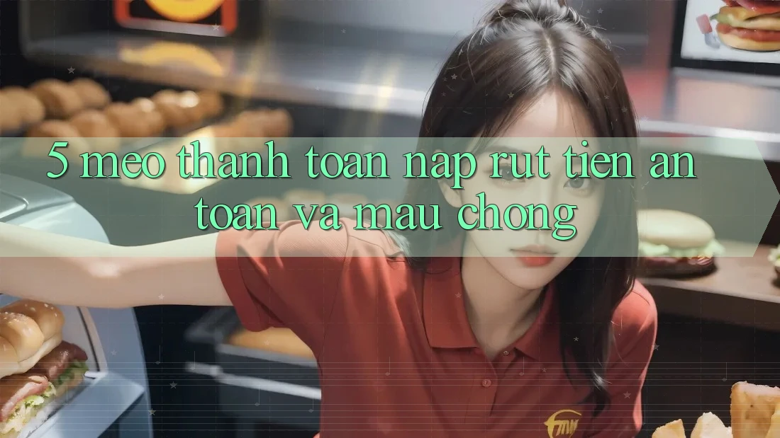 5. Mẹo Thanh toán Nạp - Rút Tiền An Toàn Và Mau Chóng