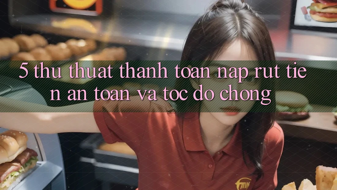 5. Thủ thuật Thanh toán Nạp - Rút Tiền An Toàn Và Tốc độ Chóng