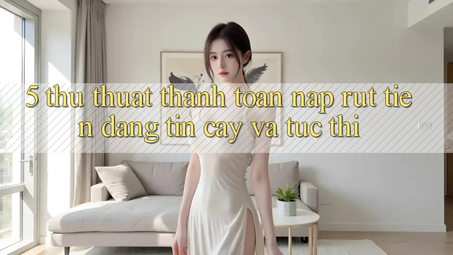 5. Thủ thuật Thanh toán Nạp - Rút Tiền Đáng tin cậy Và Tức thì