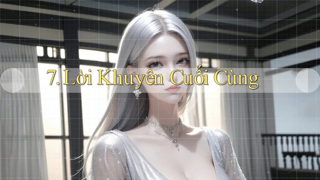 7. Lời Khuyên Cuối Cùng