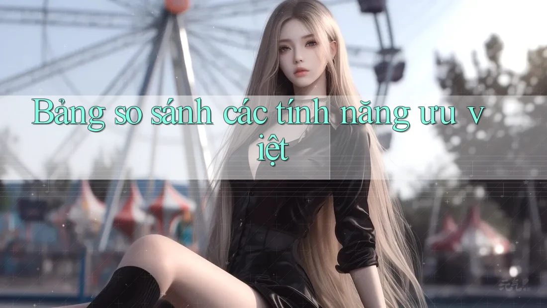 Bảng so sánh các tính năng ưu việt