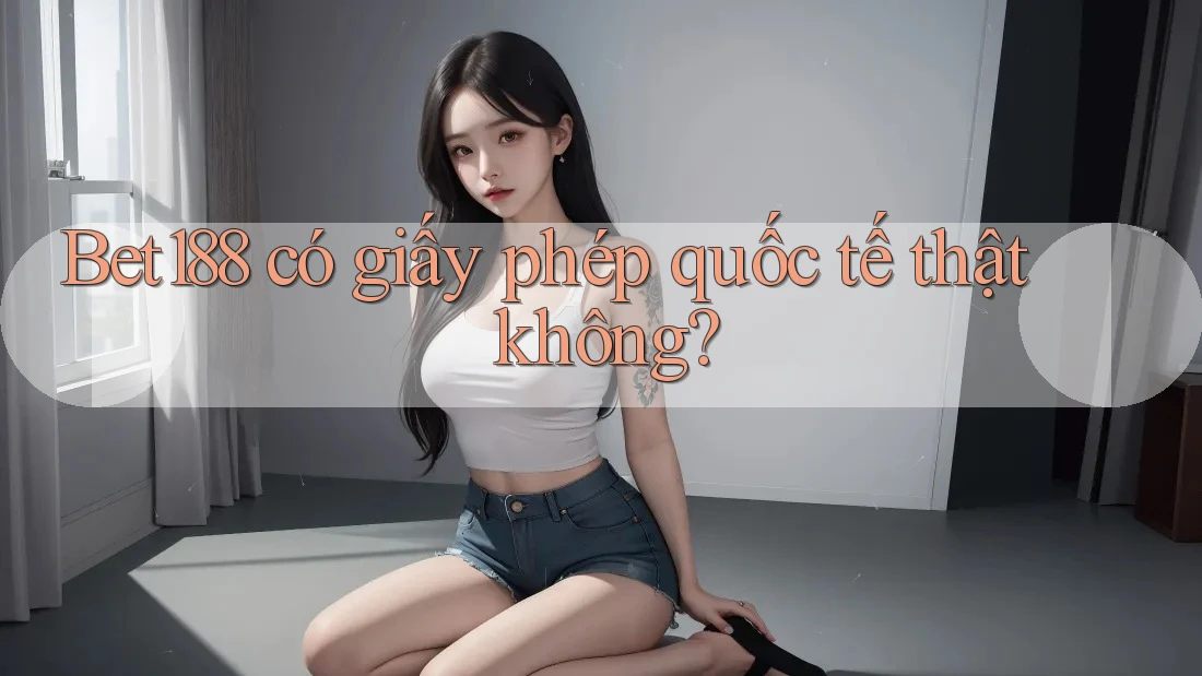 Bet188 có giấy phép quốc tế thật không?