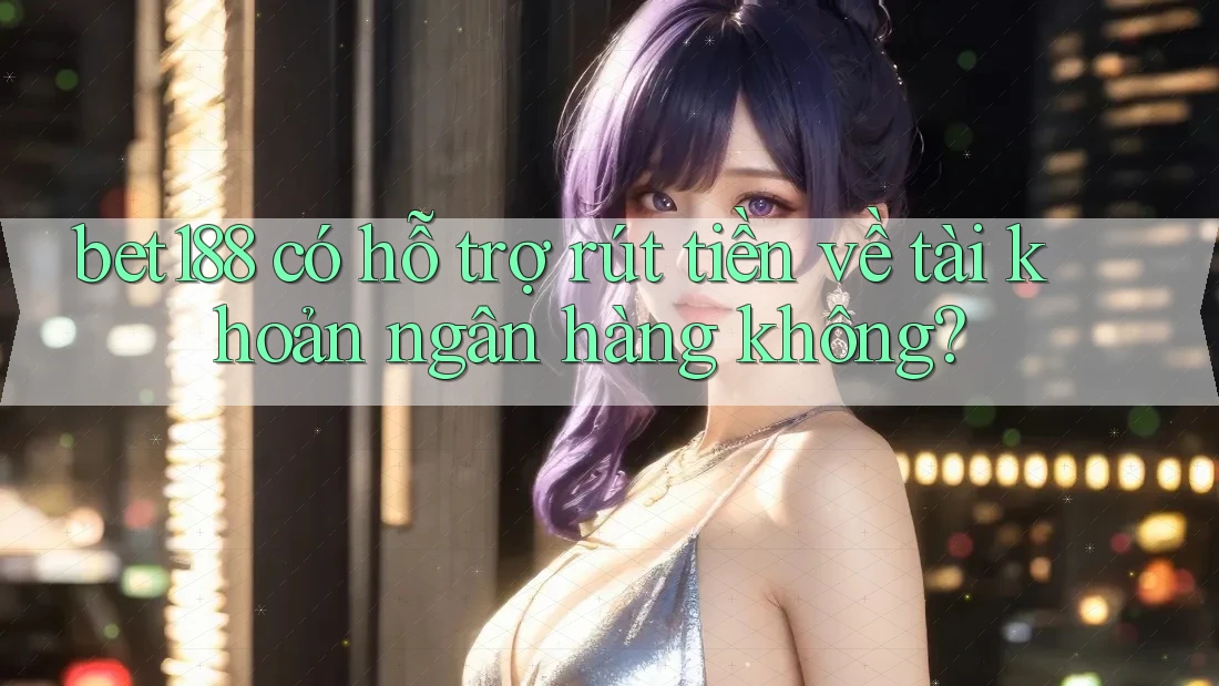 Bet188 có hỗ trợ rút tiền về tài khoản ngân hàng không?