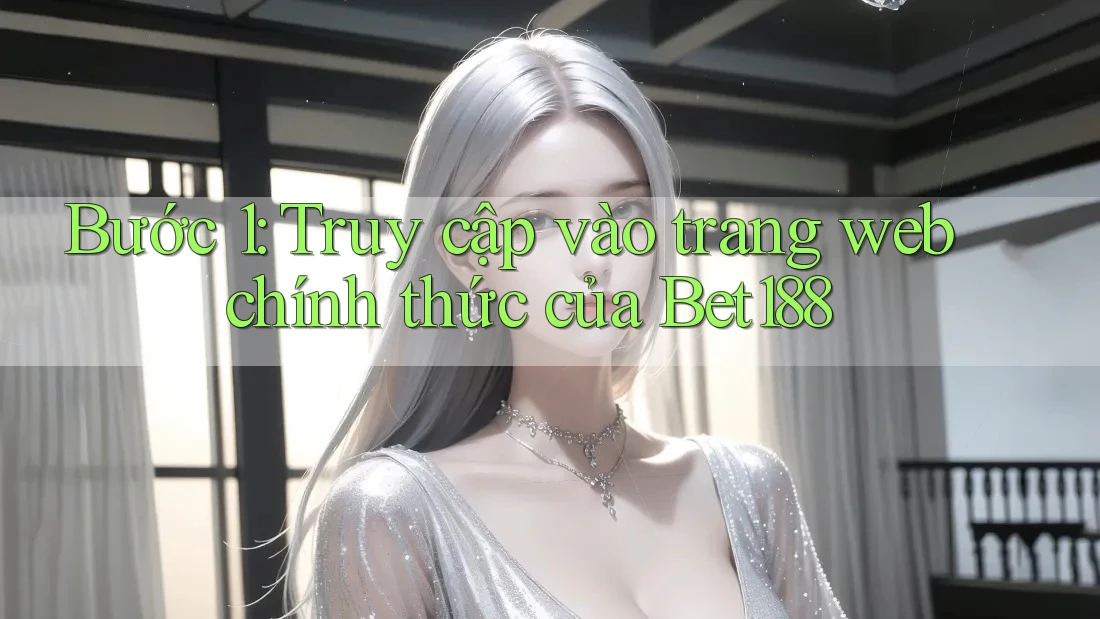 Bước 1: Truy cập vào trang web chính thức của Bet188 Bước 1: Truy cập vào trang web chính thức của Bet188