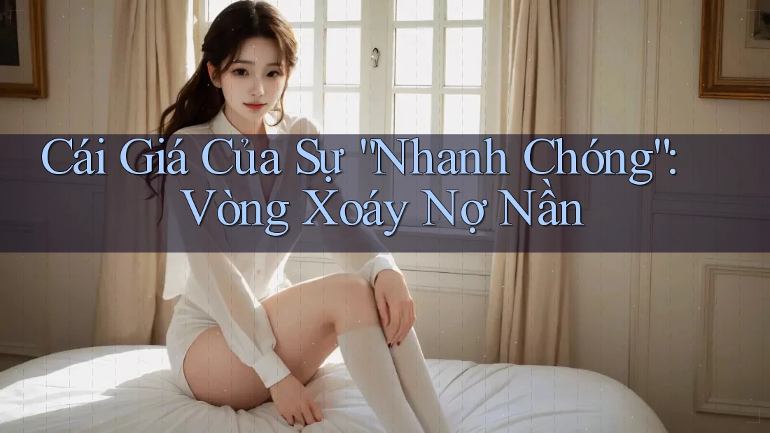 Cái Giá Của Sự “Nhanh Chóng”: Vòng Xoáy Nợ Nần