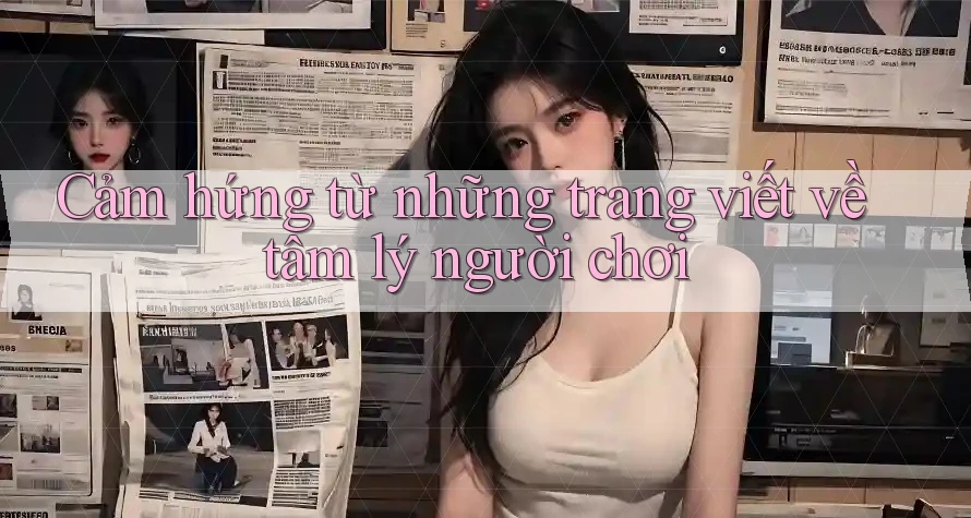 Cảm hứng từ những trang viết về tâm lý người chơi