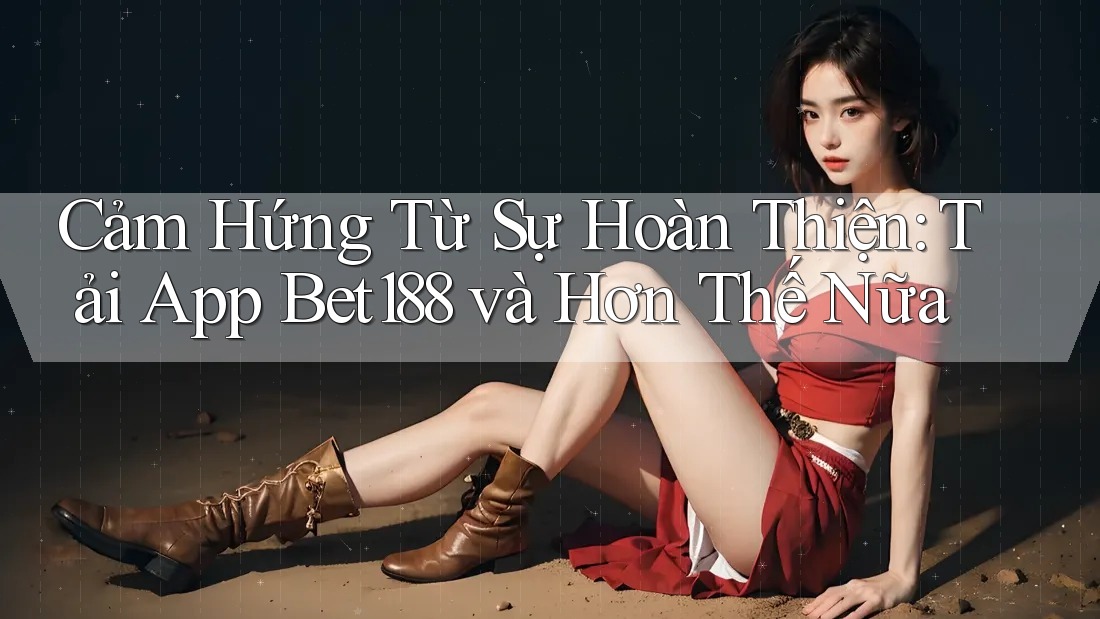 Cảm Hứng Từ Sự Hoàn Thiện: Tải App Bet188 và Hơn Thế Nữa