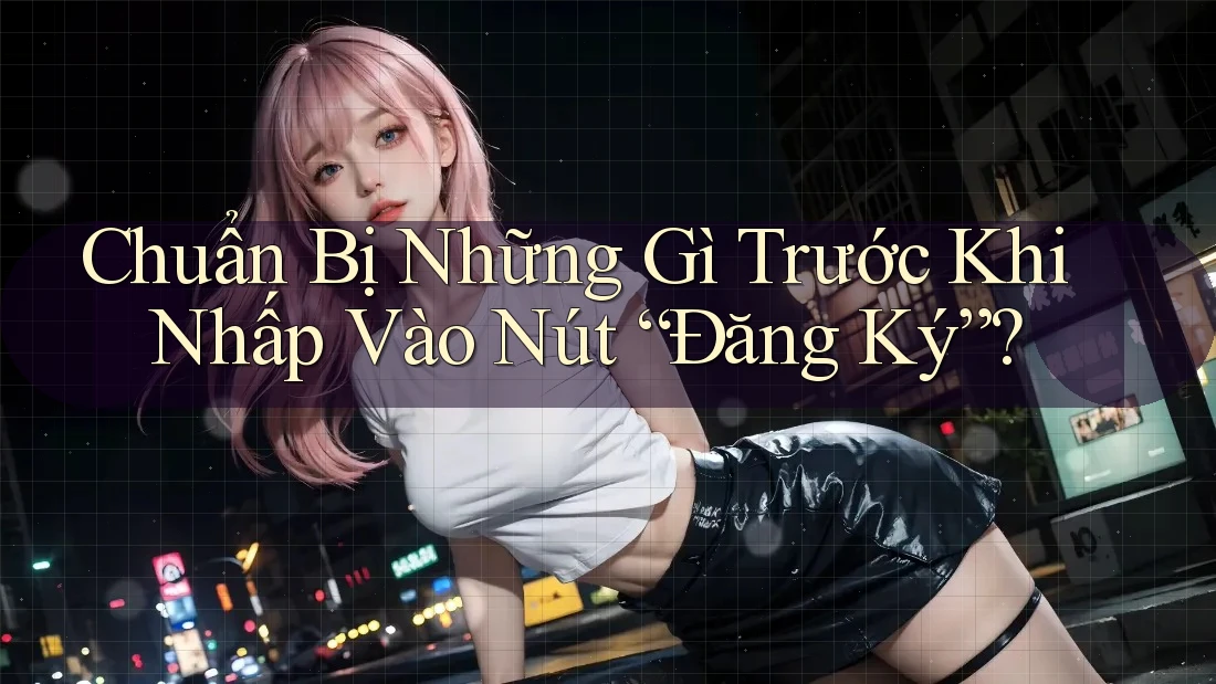 Chuẩn Bị Những Gì Trước Khi Nhấp Vào Nút “Đăng Ký”?