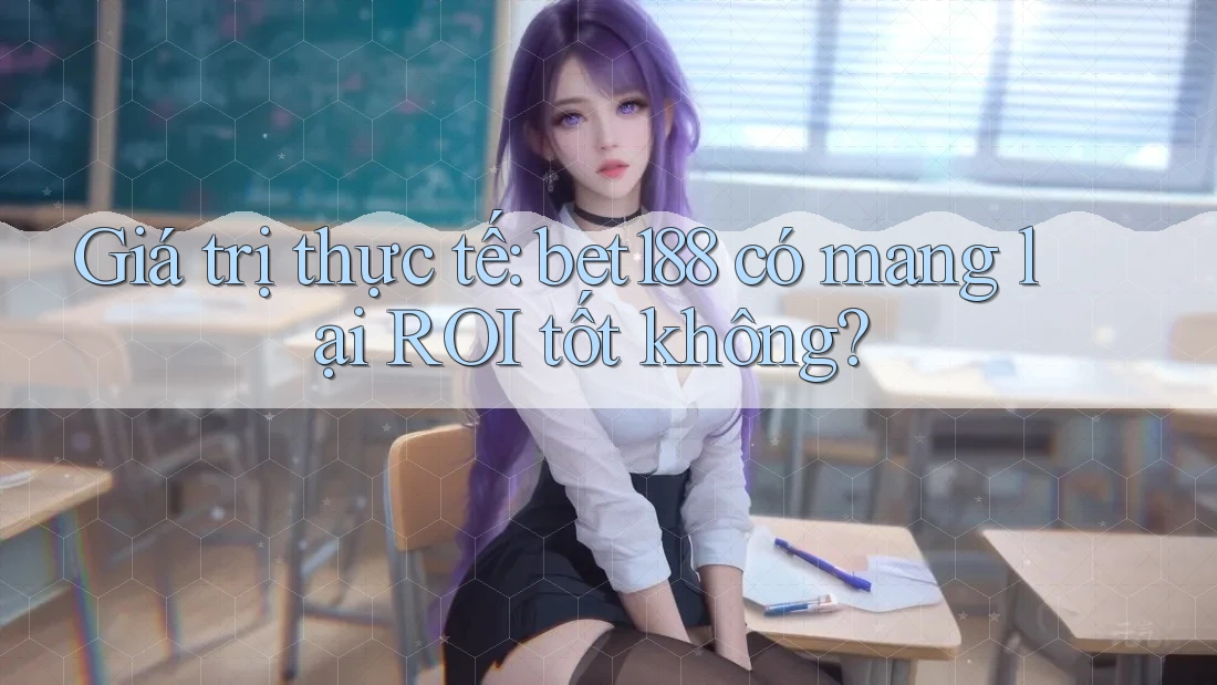 Giá trị thực tế: bet188 có mang lại ROI tốt không?