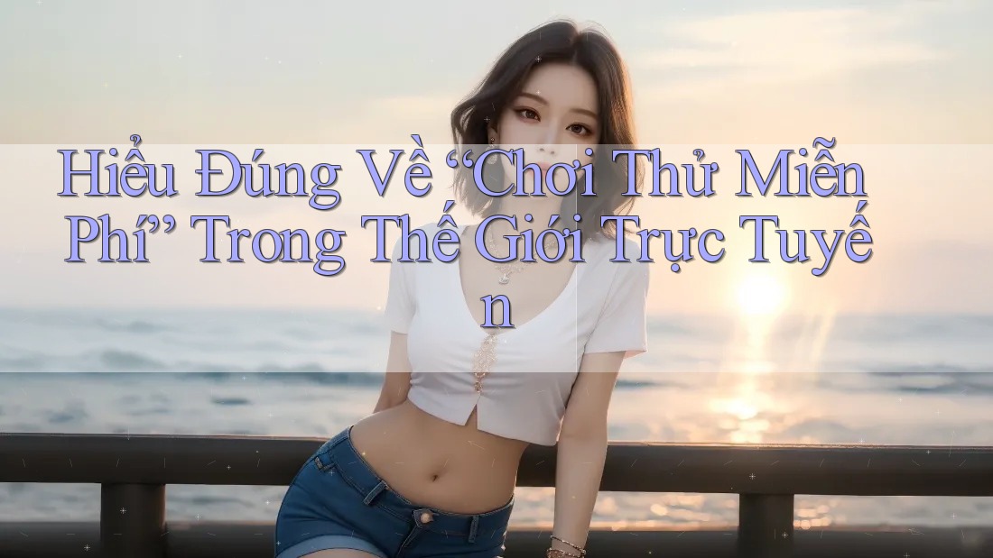 Hiểu Đúng Về “Chơi Thử Miễn Phí” Trong Thế Giới Trực Tuyến