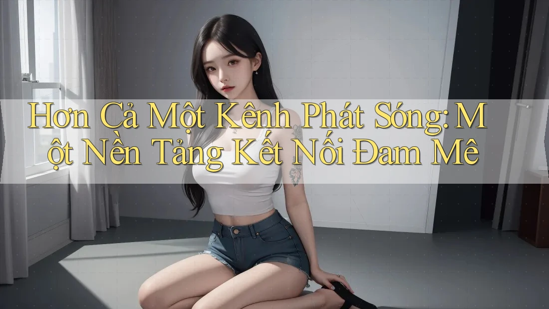 Hơn Cả Một Kênh Phát Sóng: Một Nền Tảng Kết Nối Đam Mê
