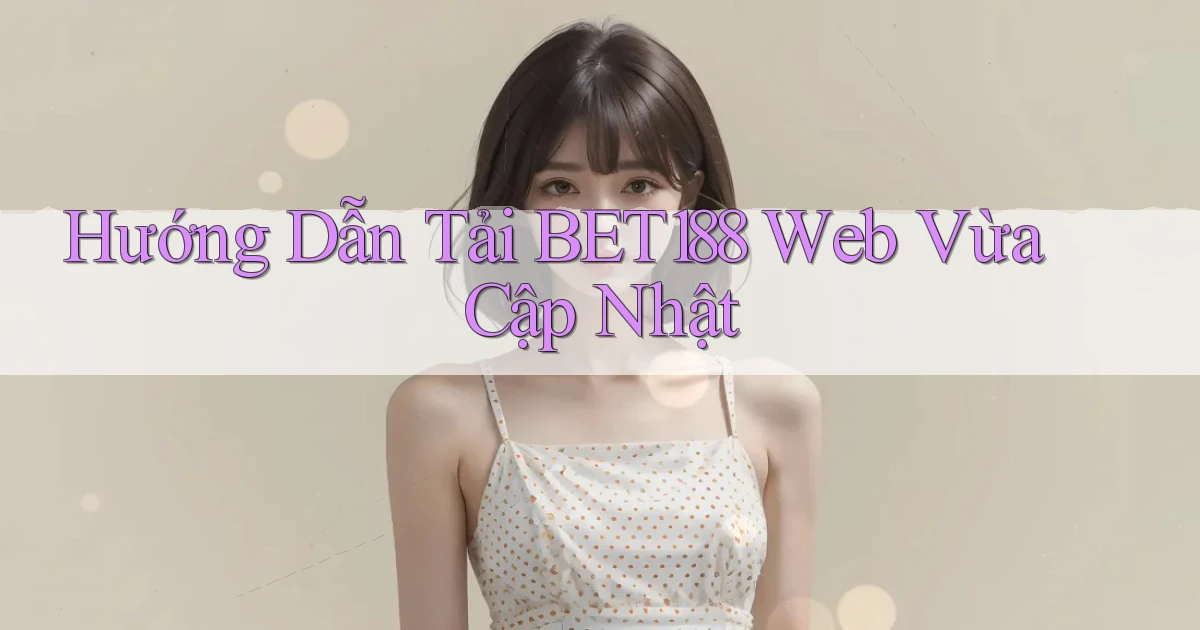 hướng dẫn tải bet188 web vừa cập nhật