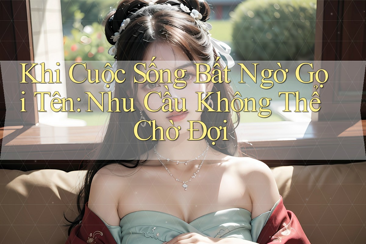 Khi Cuộc Sống Bất Ngờ Gọi Tên: Nhu Cầu Không Thể Chờ Đợi