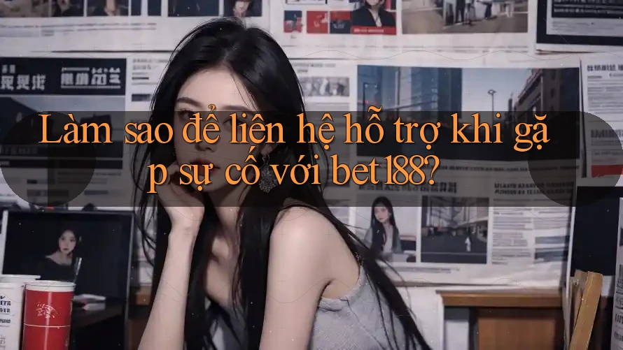 Làm sao để liên hệ hỗ trợ khi gặp sự cố với bet188?