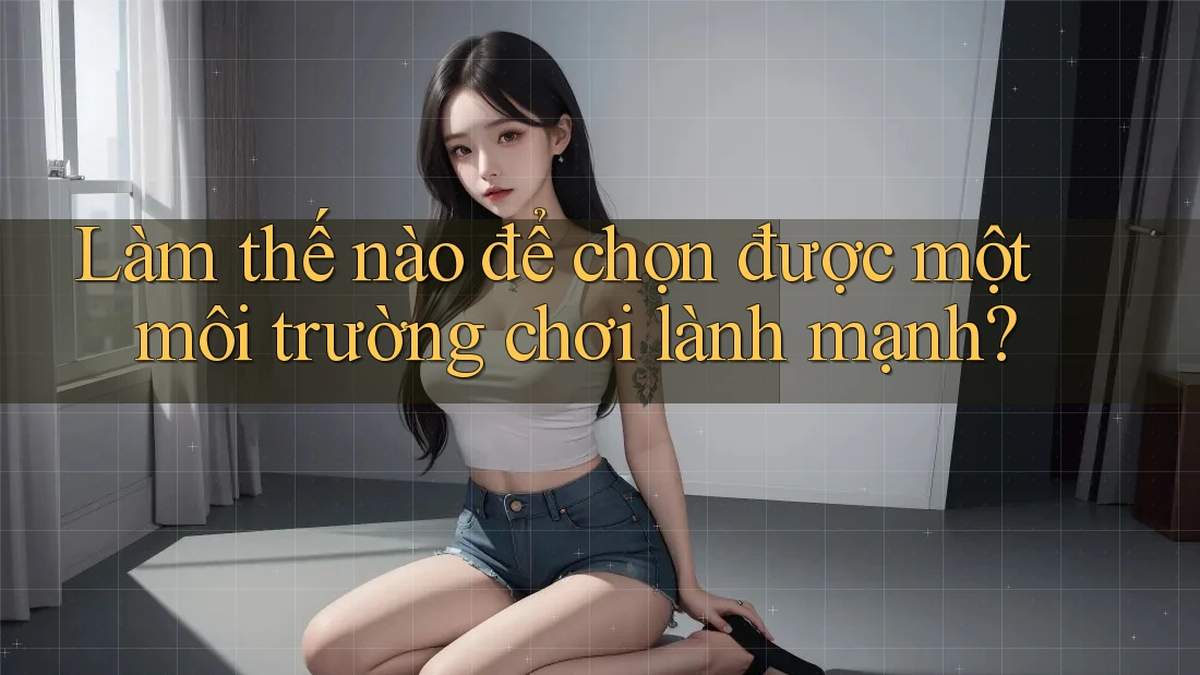 Làm thế nào để chọn được một môi trường chơi lành mạnh?