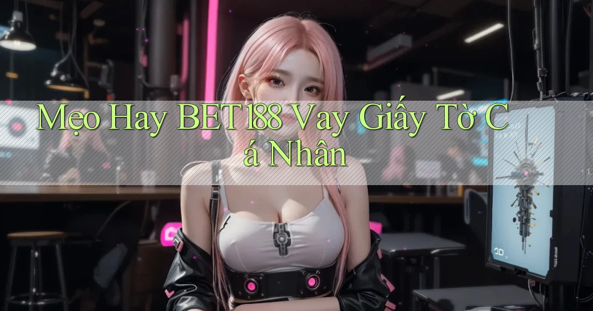 mẹo hay bet188 vay giấy tờ cá nhân