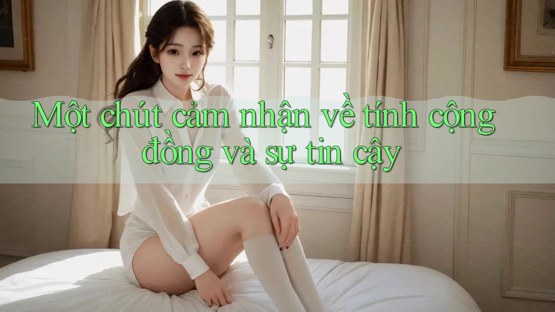 Một chút cảm nhận về tính cộng đồng và sự tin cậy