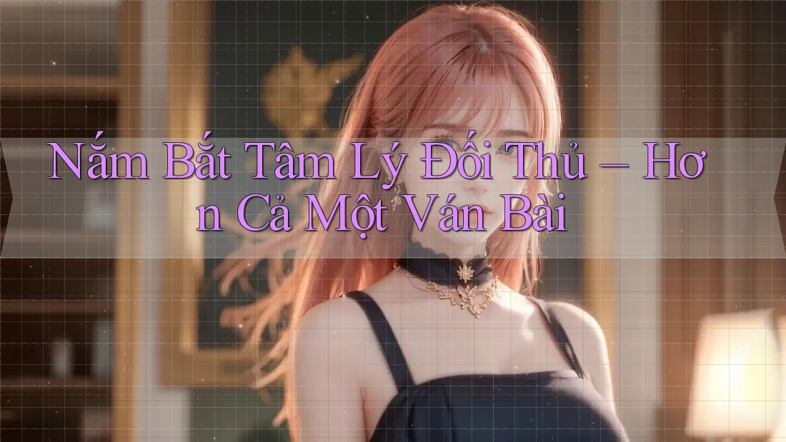 Nắm Bắt Tâm Lý Đối Thủ – Hơn Cả Một Ván Bài