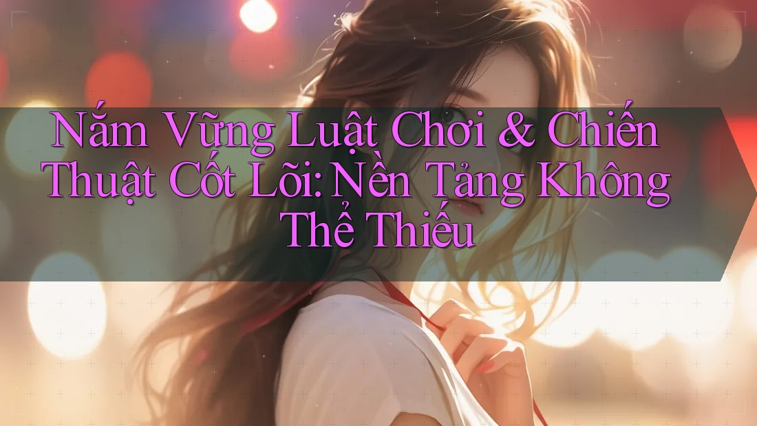 Nắm Vững Luật Chơi & Chiến Thuật Cốt Lõi: Nền Tảng Không Thể Thiếu