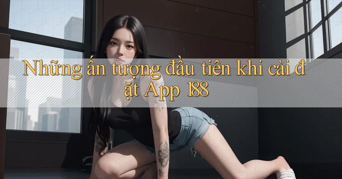 Những ấn tượng đầu tiên khi cài đặt App 188