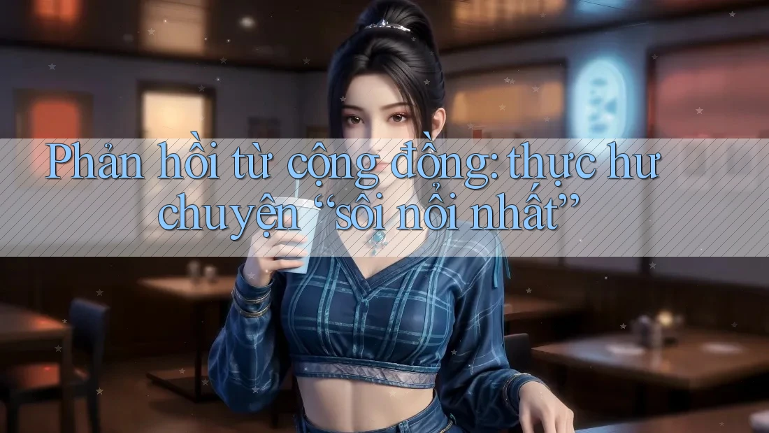 Phản hồi từ cộng đồng: thực hư chuyện “sôi nổi nhất”