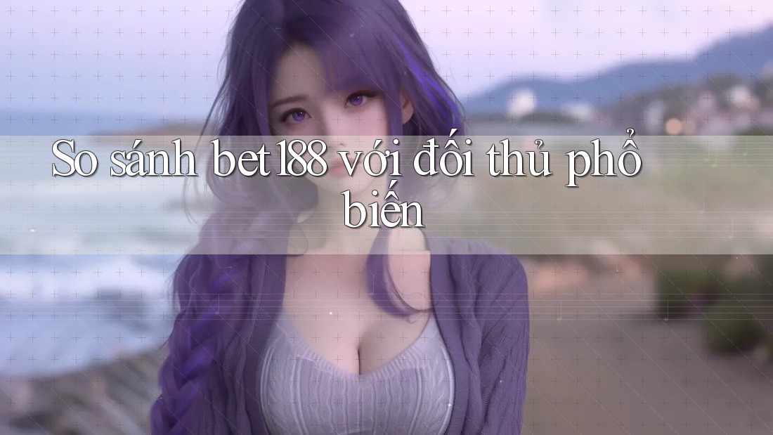 So sánh Bet188 với đối thủ phổ biến
