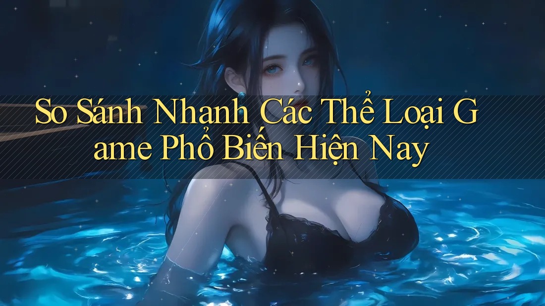 So Sánh Nhanh Các Thể Loại Game Phổ Biến Hiện Nay