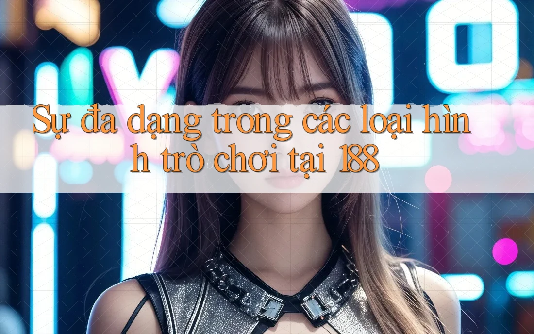 Sự đa dạng trong các loại hình trò chơi tại 188
