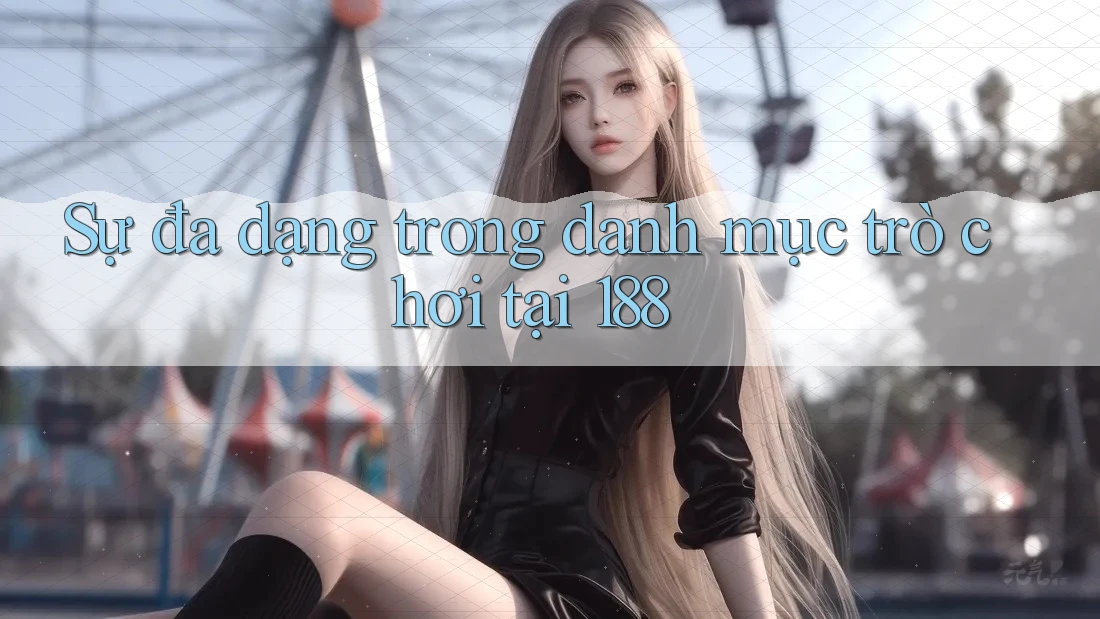 Sự đa dạng trong danh mục trò chơi tại 188