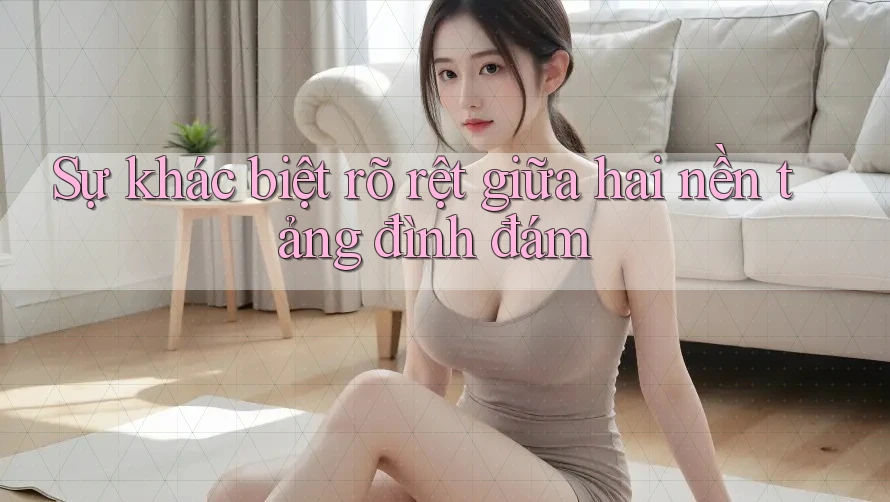 Sự khác biệt rõ rệt giữa hai nền tảng đình đám
