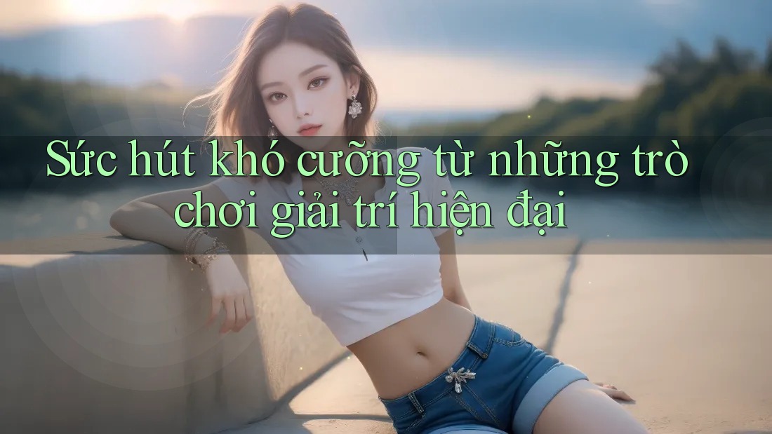 Sức hút khó cưỡng từ những trò chơi giải trí hiện đại