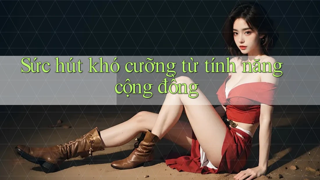 Sức hút khó cưỡng từ tính năng cộng đồng