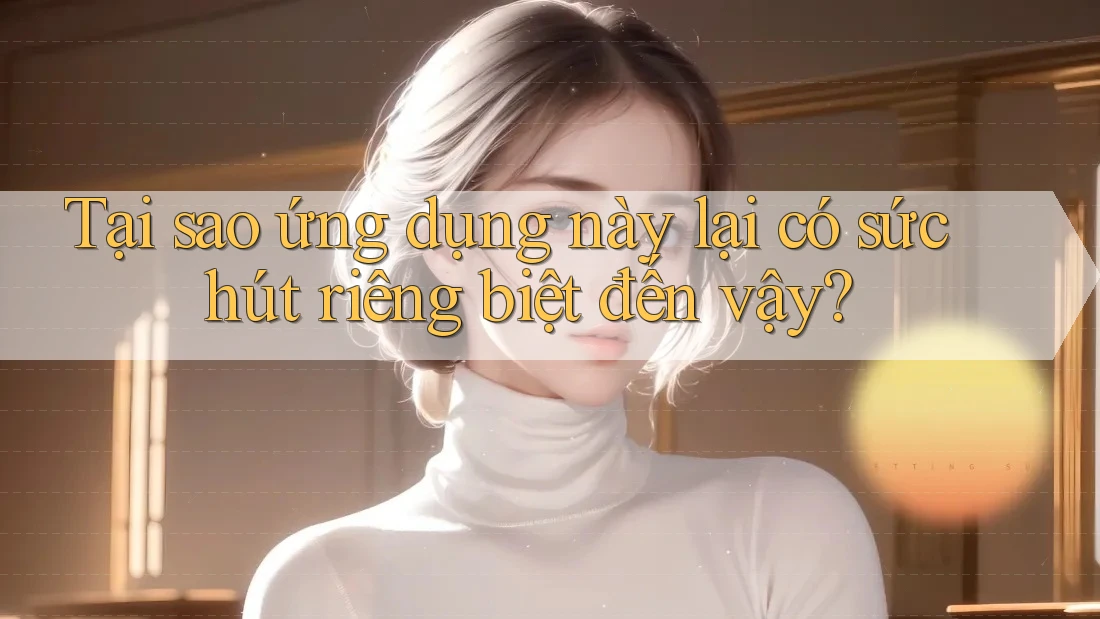 Tại sao ứng dụng này lại có sức hút riêng biệt đến vậy?