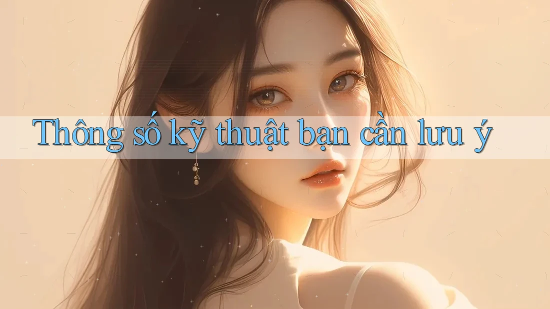 Thông số kỹ thuật bạn cần lưu ý