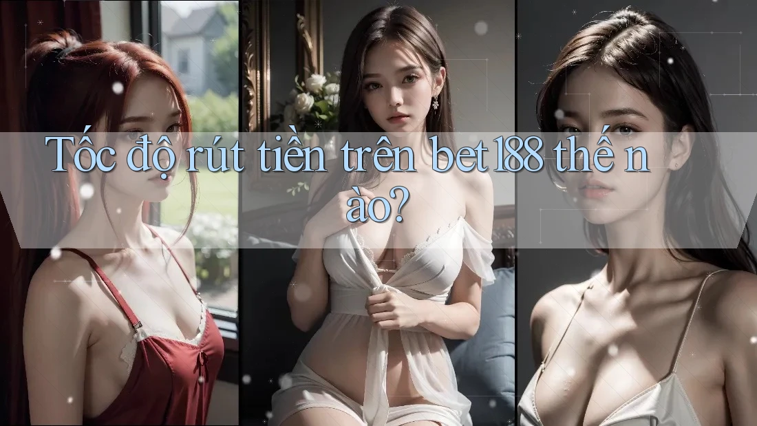 Tốc độ rút tiền trên bet188 thế nào?