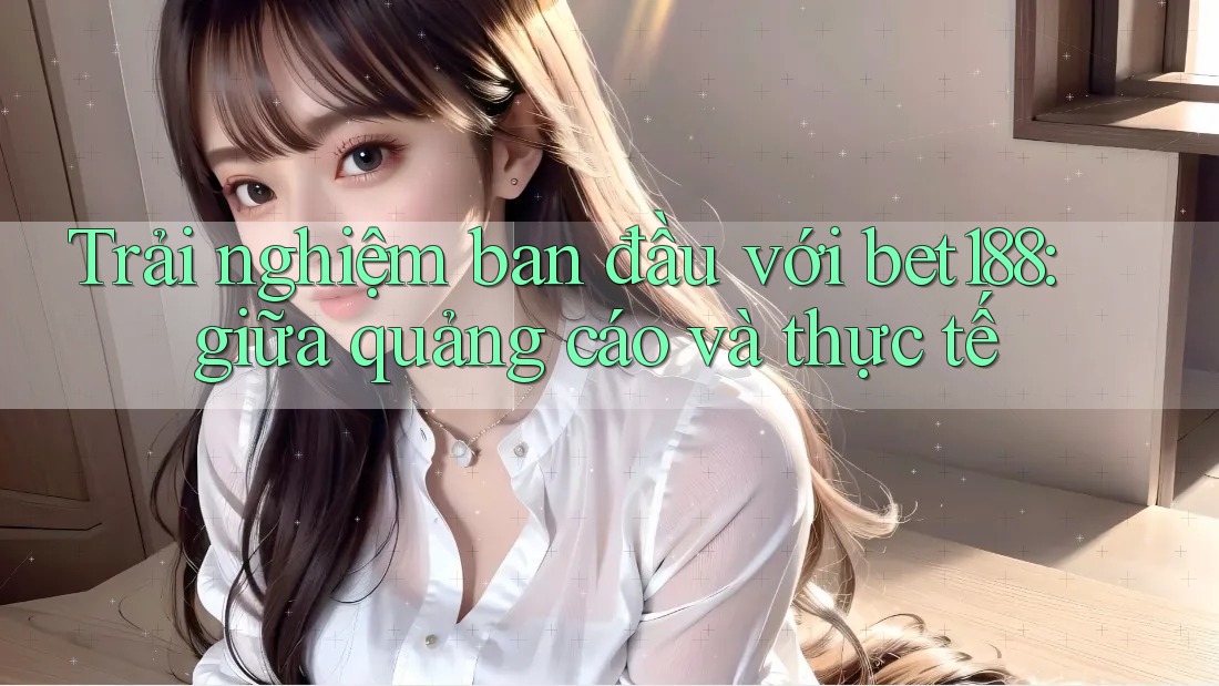 Trải nghiệm ban đầu với bet188: giữa quảng cáo và thực tế