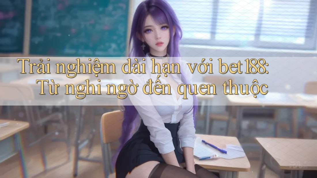 Trải nghiệm dài hạn với bet188: Từ nghi ngờ đến quen thuộc